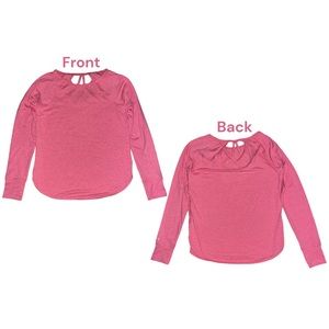 Dick’s Sporting Goods Girl Size L Pink Athletic Everyday Long Sleeve NEW